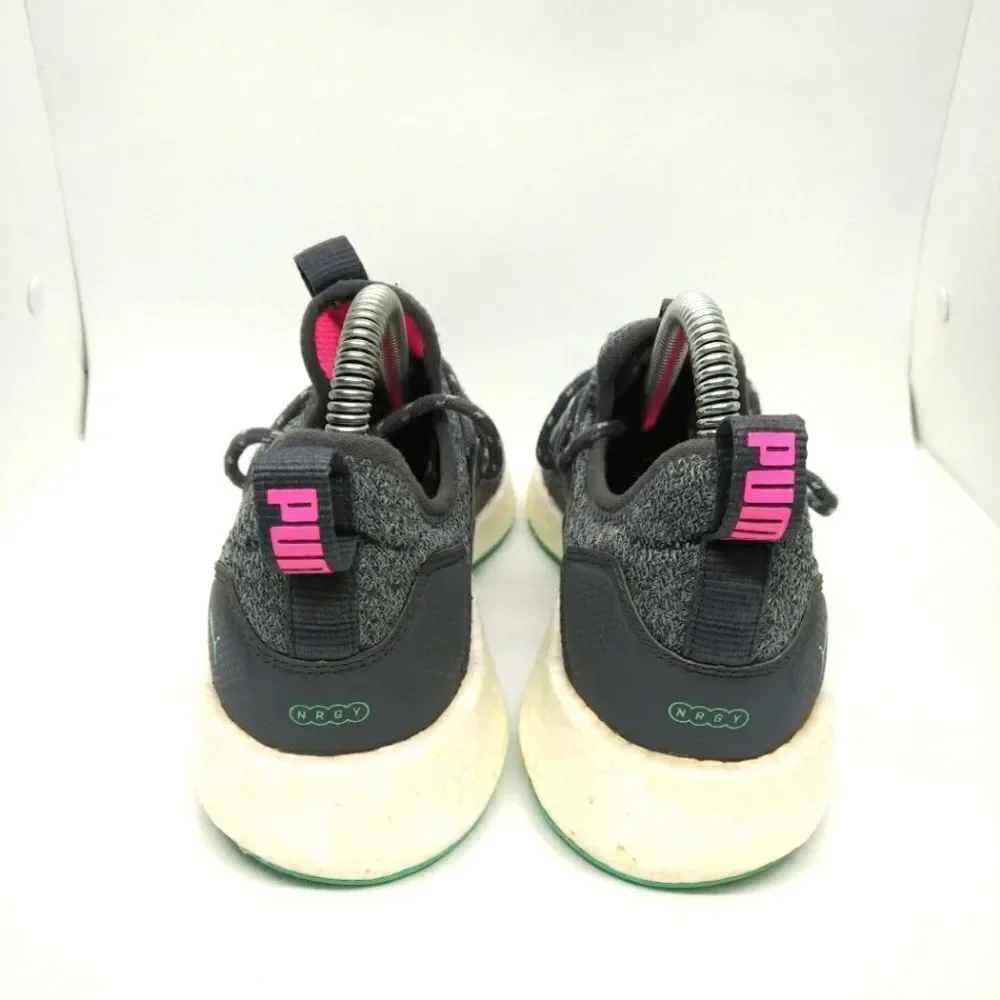 Puma Nrgy Neko Knit Running‎ Shoes Sneakers Women's Size 7 Grey